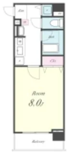PARK WEST 雅【1階】の間取り