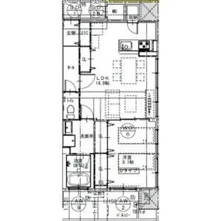 さくらHills ROKUBAN Platinum Residence【9階】の間取り