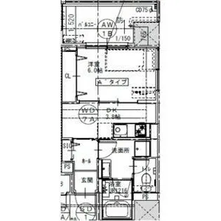 さくらHills ROKUBAN Platinum Residence【504号室】の間取り