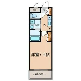 Sun State白壁【4階】の間取り