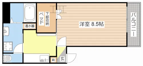 サンハイムⅢ【103号室】の間取り