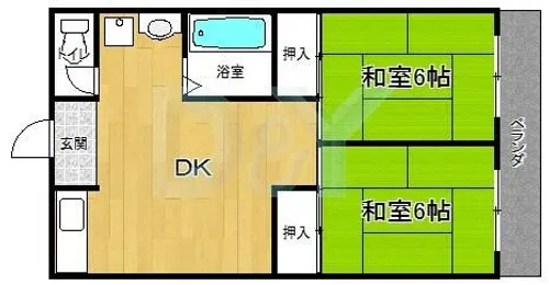 ドリームハイツ【A10号室】の間取り