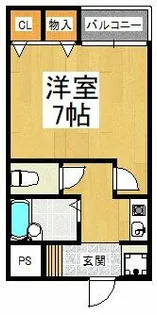 ルミエールS【2階】の間取り