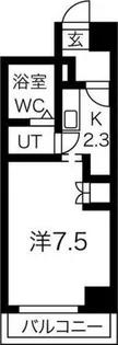 パークアベニュー札幌【7階】の間取り
