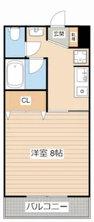 フルーレ伊勢【2階】の間取り