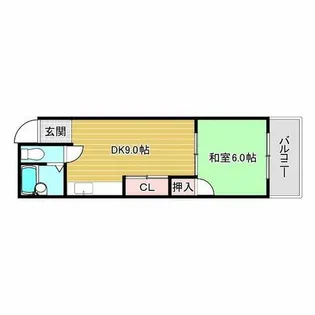 メゾンド豊南東クラシーク【4階】の間取り