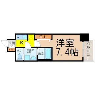 S-RESIDENCE堀田【9階】の間取り
