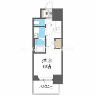 エスリード弁天町NORTH RESIDENCE【7階】の間取り