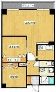 フロレアール・ジーア【7階】の間取り