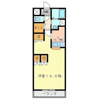 メゾンナナマツ【3階】の間取り
