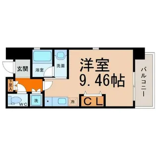 MINA葵【3階】の間取り