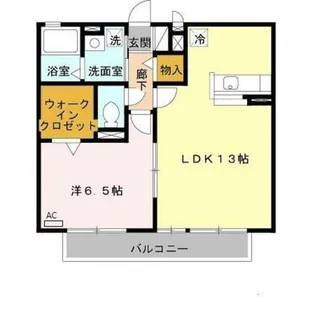 シャイニーパーク【2階】の間取り