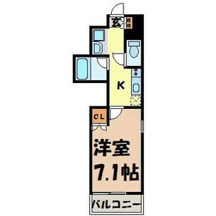 ラムセス大須【4階】の間取り