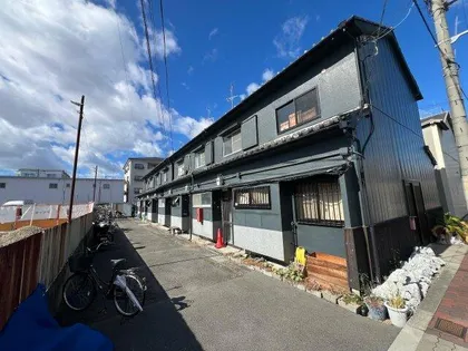 大阪府大阪市東住吉区矢田1丁目【テラスハウス】の外観