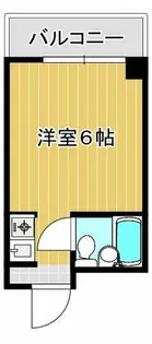 大建ハイツ千林【3階】の間取り