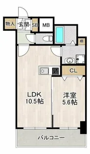 ふぁみーゆ中百舌鳥【802号室】の間取り