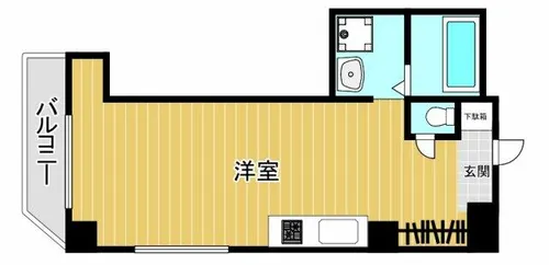 アイクラフト8階【801号室】の間取り