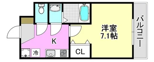 KORE・YIELD千里丘【3階】の間取り