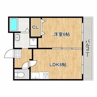 コンフォートソレイユ【1階】の間取り