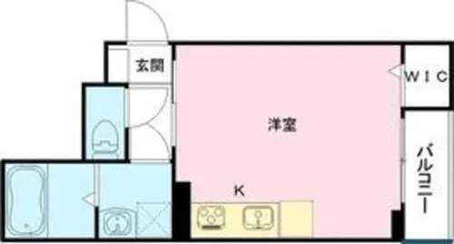エルメゾン大津【1階】の間取り