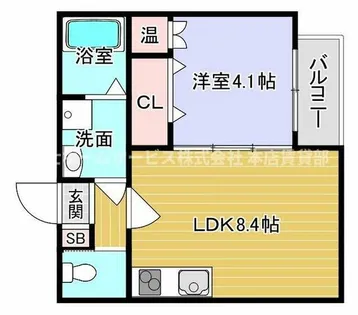 Fasecia日の華【3階】の間取り