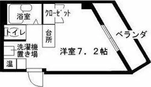 ナンバOMマンション【6階】の間取り