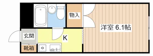 パーチェ近江【402号室】の間取り
