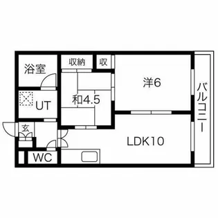 メゾン深江【2階】の間取り