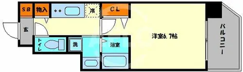 mosaique【10階】の間取り