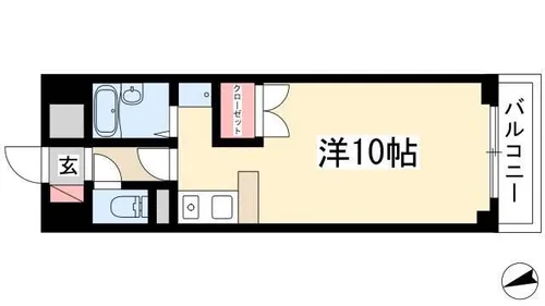 エクセル塩釜Ⅲ【2階】の間取り