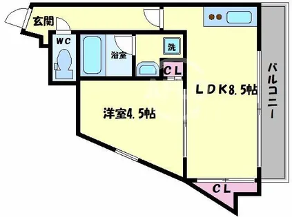 BLDK THEATER【2階】の間取り