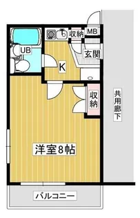 滝野ハイツ【305号室】の間取り