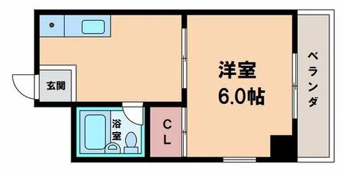 コーポあびこ【5階】の間取り