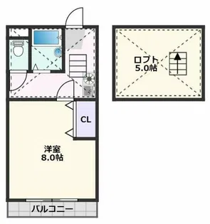ハイムノーベル【3階】の間取り