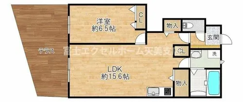 アリエント【1階】の間取り