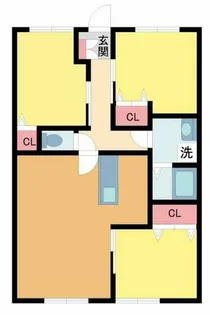 グランドール【2階】の間取り
