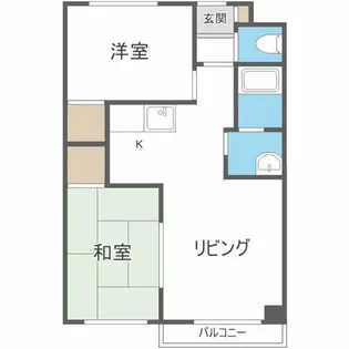 パールハイム栄町【301号室】の間取り