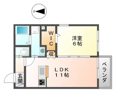 高照マンションⅢ【301号室】の間取り