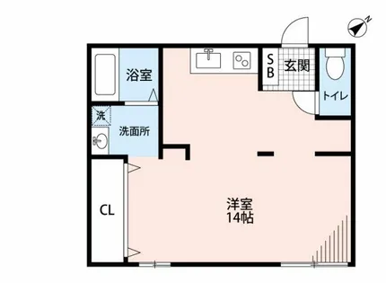ミユキパレス【2階】の間取り