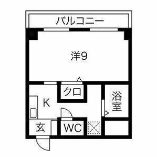 イーズ南春日丘【2階】の間取り
