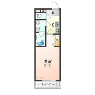 グランレブリー壬生【3階】の間取り