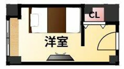 モテナプリーズ(シェアハウス)【502号室】の間取り