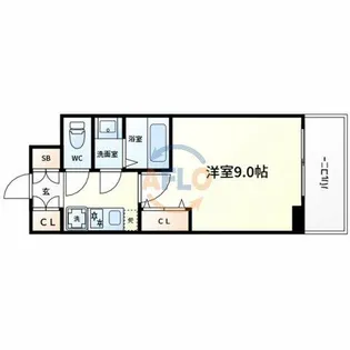 ArtizA堺東【2階】の間取り