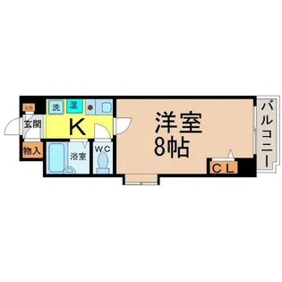 コンセール新栄【2階】の間取り
