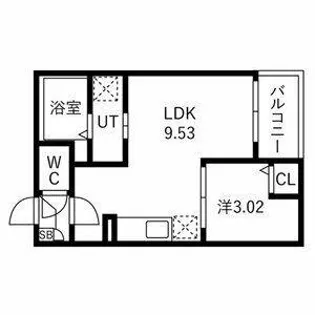 Jack higashimatsuyama Ⅱ【2階】の間取り