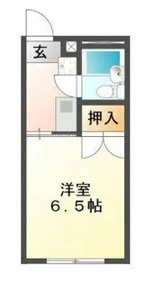 ハイシティ弥生【506号室】の間取り