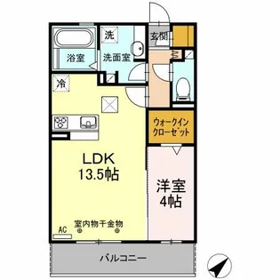 シェノアⅣ【1階】の間取り