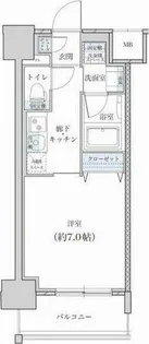 レジデンス東別院スクエアⅡ【12階】の間取り