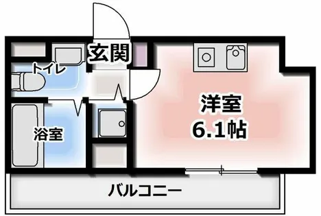 大阪府大東市中垣内2丁目【アパート】の間取り