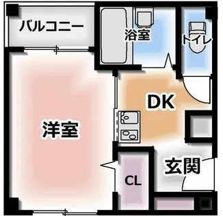 メゾン山本【2階】の間取り